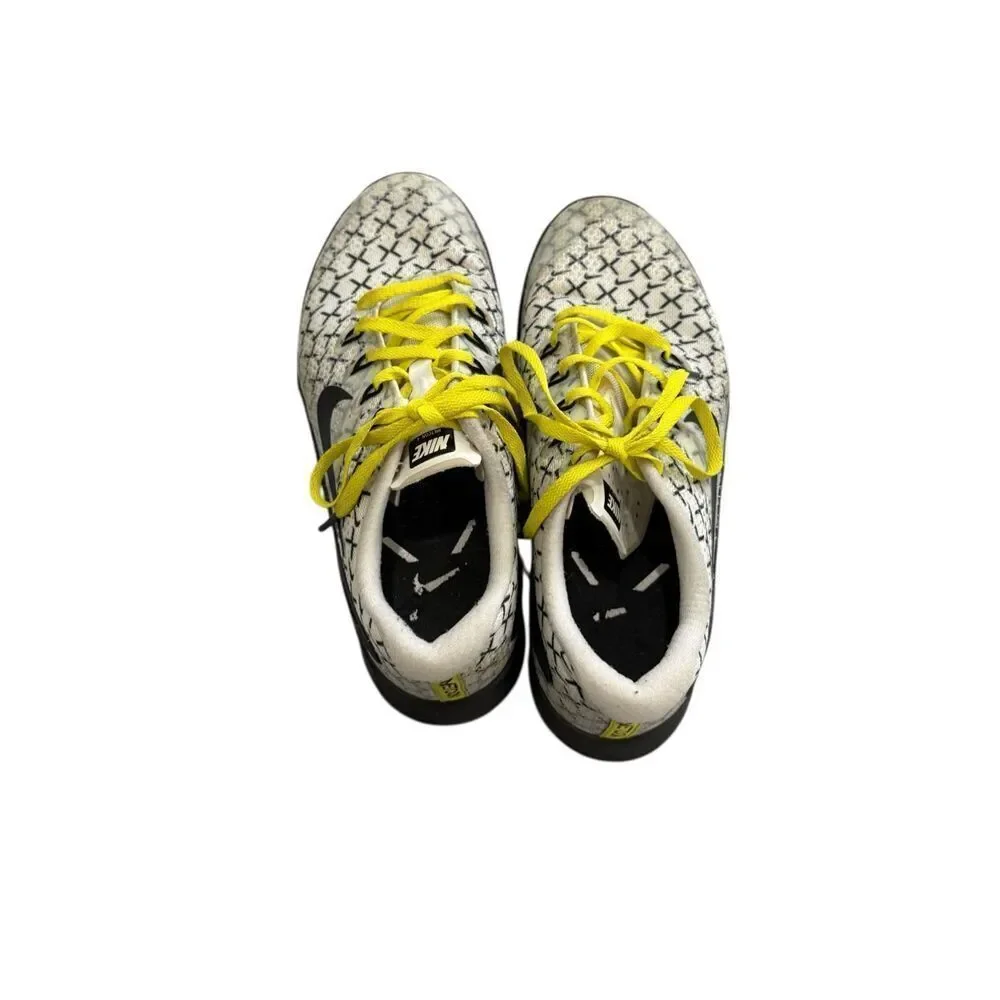 Nike Metcon Training Shoes Black Yellow Speckled Sole Women’s 7.5